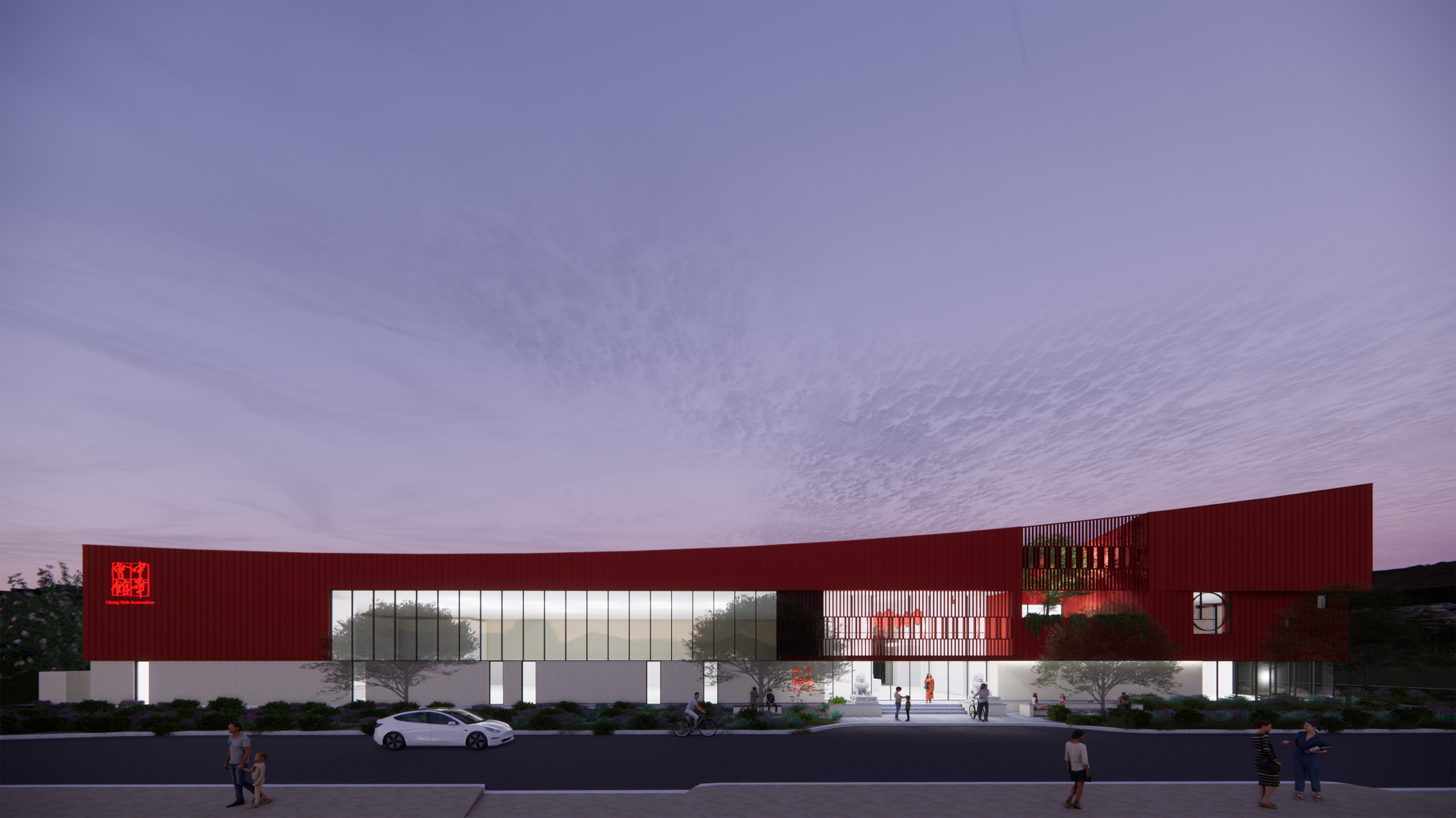 Render South Elevation